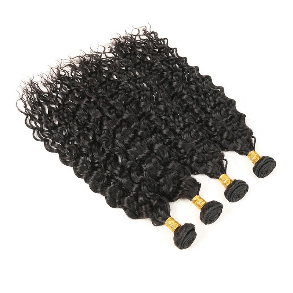 Mayqueen 13x4 unprocessed Brazilian virgin hair water wave human hair wig.