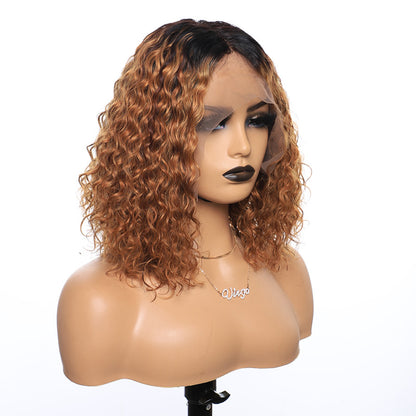 Mayqueen water 13x4 hi-def transparent T-shape Swiss lace wig, silky smooth to meet your needs.