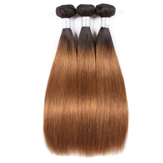 Mayqueen 4×4 unprocessed Brazilian virgin hair, straight human hair wig with color 4/30.