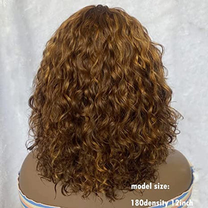 Mayqueen water 4x4 high definition transparent T-shape Swiss lace wig with real hair, skin bright.