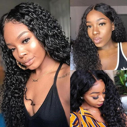 Mayqueen 4×4 high-end untreated Brazilian virgin Jerry human hair wig.